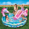 Spray N Splash Unicorn Pool w/ Inflatable Water Slide - Pool Toys - 2