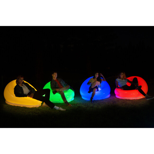 AirCandy Illuminated Color Changing LED BloChair, Multi - Pool Floats - 3