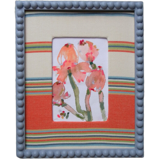 Slow Seeds No. 19 – Original Watercolor & Oil Pastel Painting