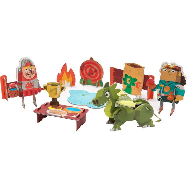 Playper Dragon Trainer Curious Kingdom Playset