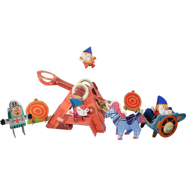 Playper Catapult Launcher Curious Kingdom Playset