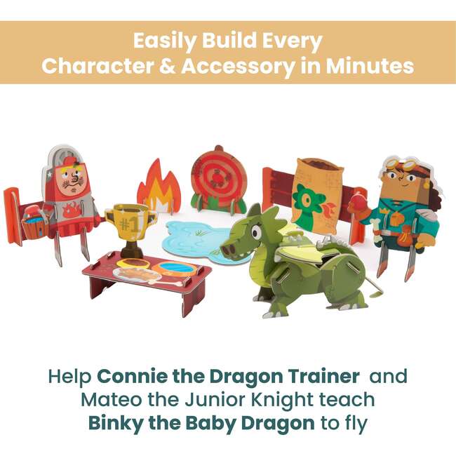 Playper Dragon Trainer Curious Kingdom Playset