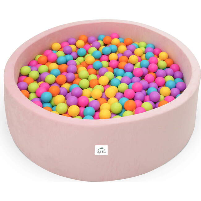 Little Ball Pit, pink/rainbow - Ball Pits - 1