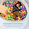 Little Ball Pit, grey/rainbow - Ball Pits - 2