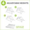 Learn 'N Climb Triangle - Knock Down, Soft White - Activity Gyms - 4