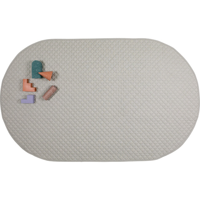 Playmat Oval, Stone - Playmats - 1