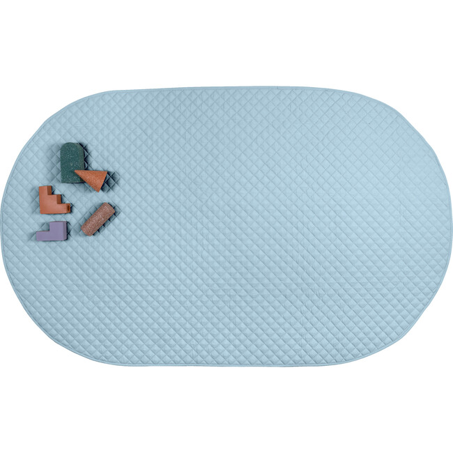 Playmat Oval, Marine - Playmats - 1