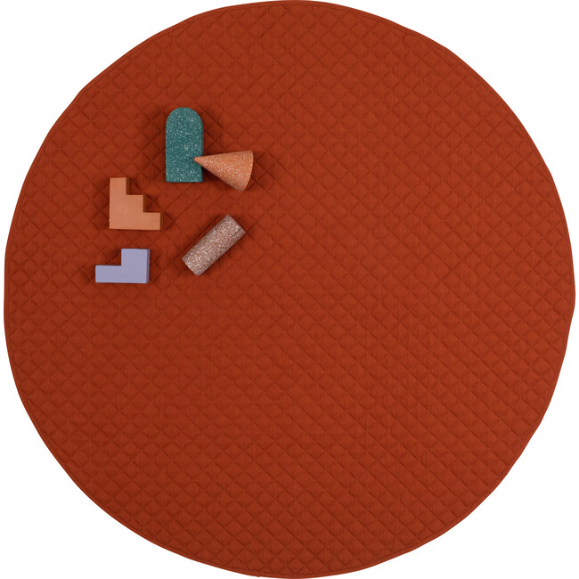 Playmat Round, Rust - Playmats - 1