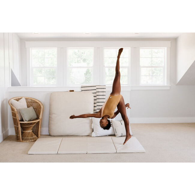 Tumbling Mat, Ivory