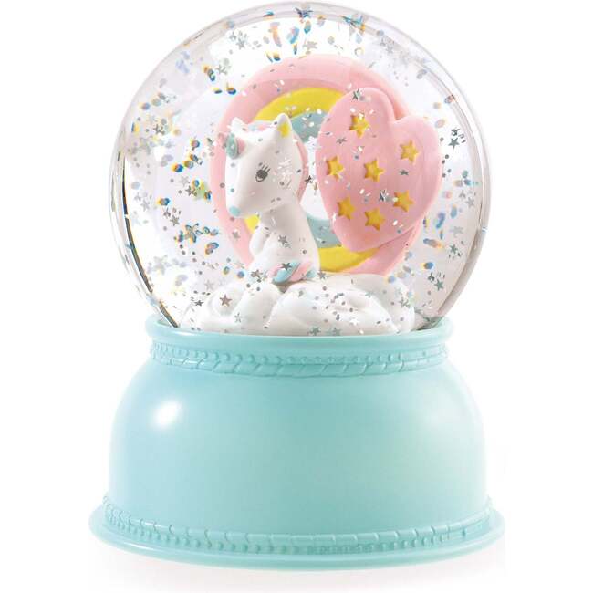 Snowglobe Nightlights Unicorn - Musical - 1