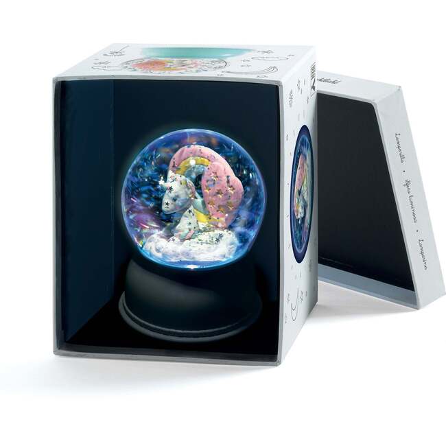 Snowglobe Nightlights Unicorn - Musical - 2