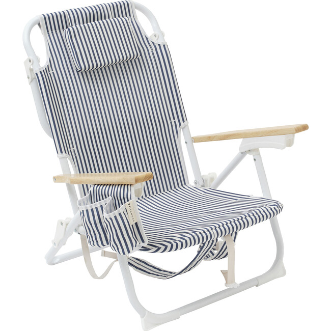 Luxe Beach Chair: The Resort, Coastal Blue