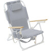 Luxe Beach Chair: The Resort, Coastal Blue - Accent Seating - 1 - thumbnail