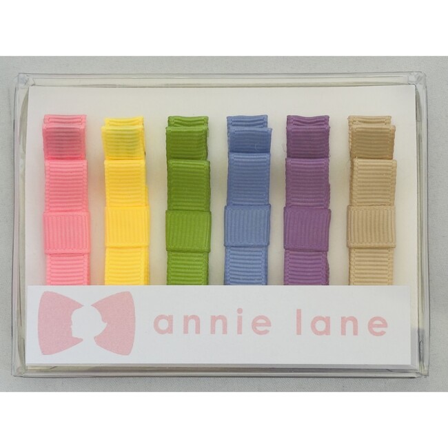 Six Bows Box Set, Rainbow muted solids