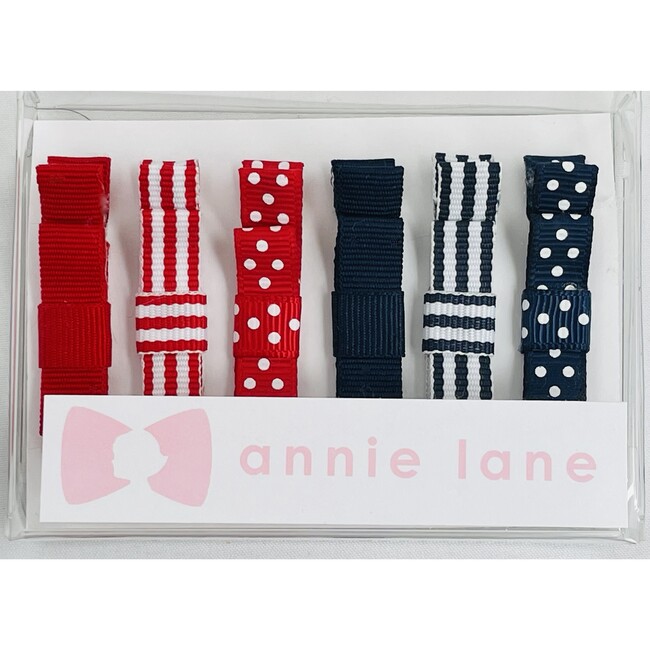 Six Bows Box Set, Red, White & Blue