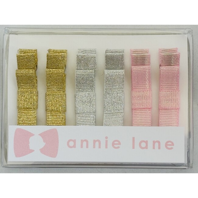 Six Bows Box Set, Gold/silver pairs