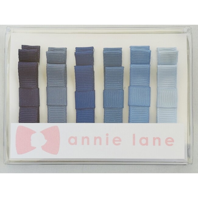 Six Bows Box Set, Blue solids