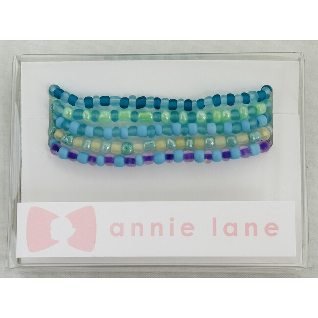 Set of Five Bracelets, Turquoise