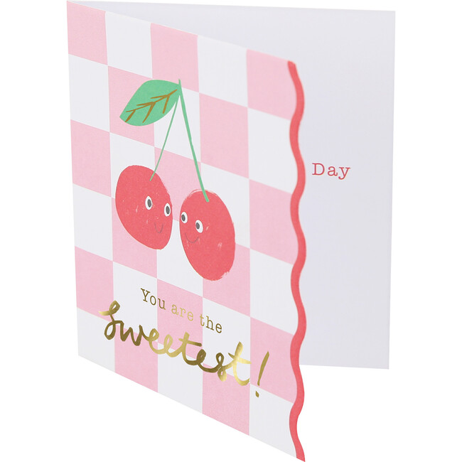 Fruit Basket Kids Valentine's Cards & Erasers Set - Paper Goods - 4