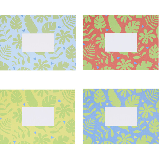 Dinosaurs Kids Valentine's Cards & Erasers Set - Paper Goods - 6