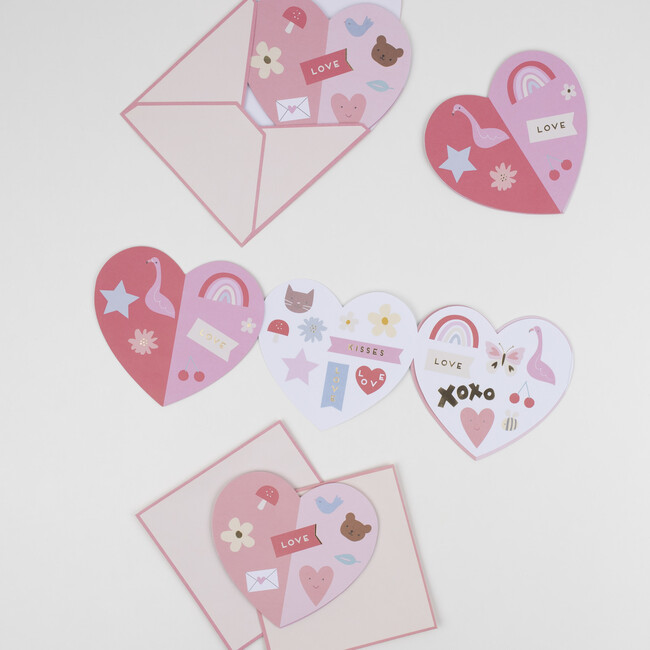 Heart Concertina Valentine Cards - Paper Goods - 5