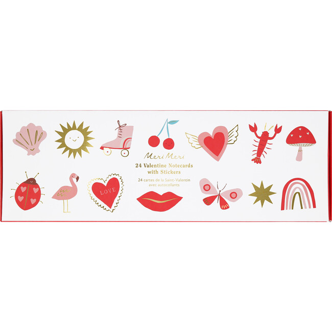 Icon Kids Valentine's Cards & Stickers Set - Paper Goods - 6