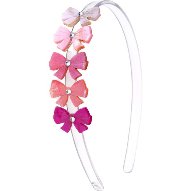 Bows Shimmer Pink Headband