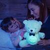 Bear Plush Sound Soother, White - Lighting - 2