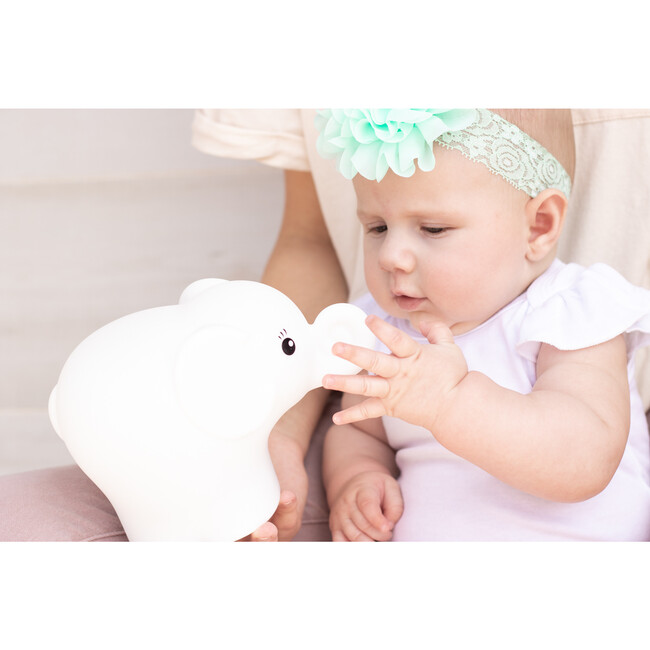 Elephant Nightlight, White