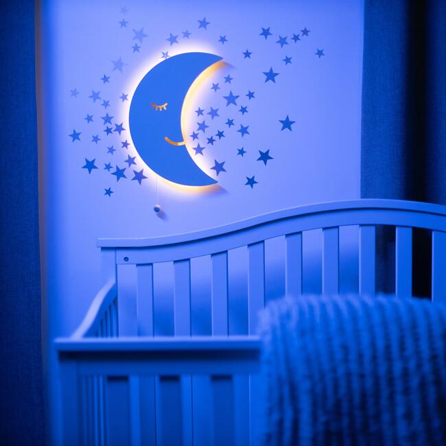 Illuminating LED Wall Lamp, Moon