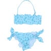 Two Piece Bikini, Blue Petal - Two Pieces - 1 - thumbnail