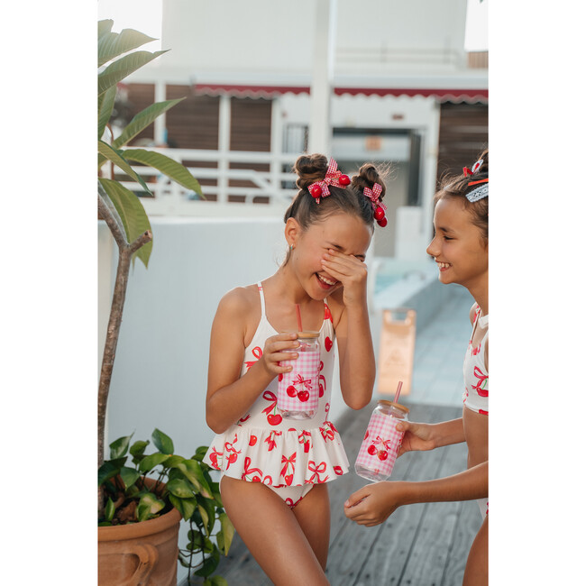 One Piece Swimsuit, Cherry - One Pieces - 4