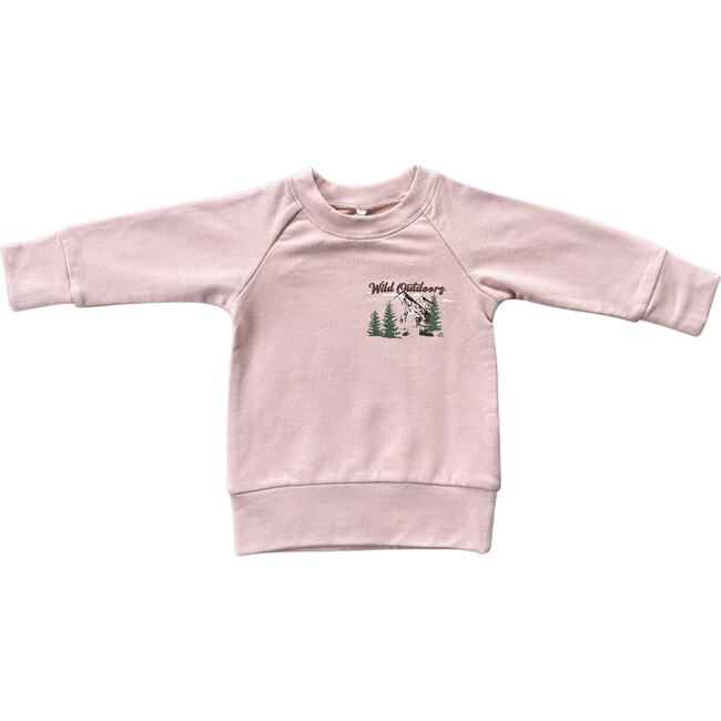Girl's Raglan Sweatshirt Discover The Wild