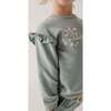 Ruffle Sweatshirt Nature Girl - Sweatshirts - 5