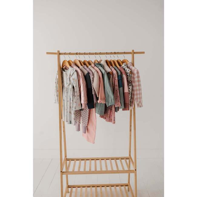 Jersey Hoodie Caramel Stripe