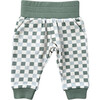 Fleece Sweatpants Fern Checkered - Sweatpants - 1 - thumbnail