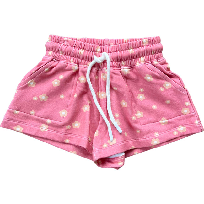 Terry Sweat Shorts Desert Rose Flora