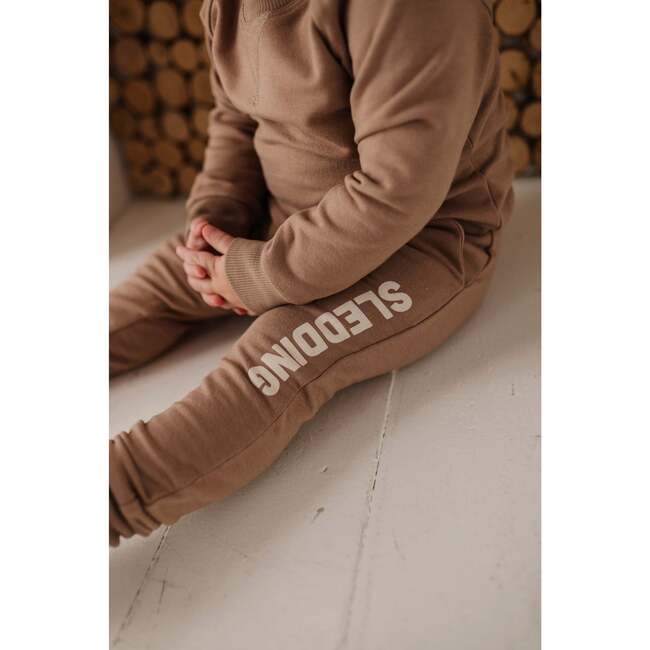 Fleece Sweatpants Sand - Pants - 3