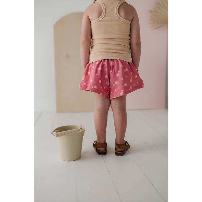 Terry Sweat Shorts Desert Rose Flora