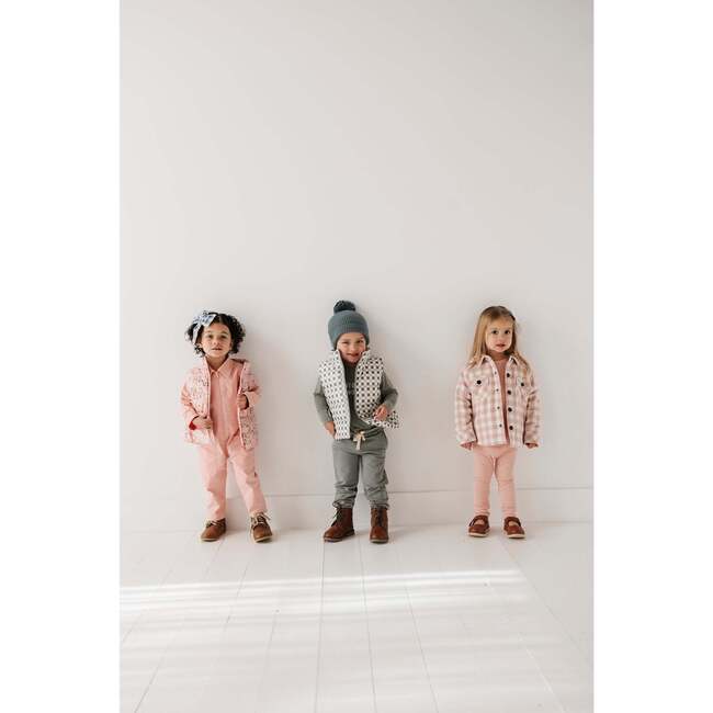 Knit Pom Hat Deep Slate