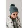 Knit Pom Hat Deep Slate - Hats - 4 - thumbnail