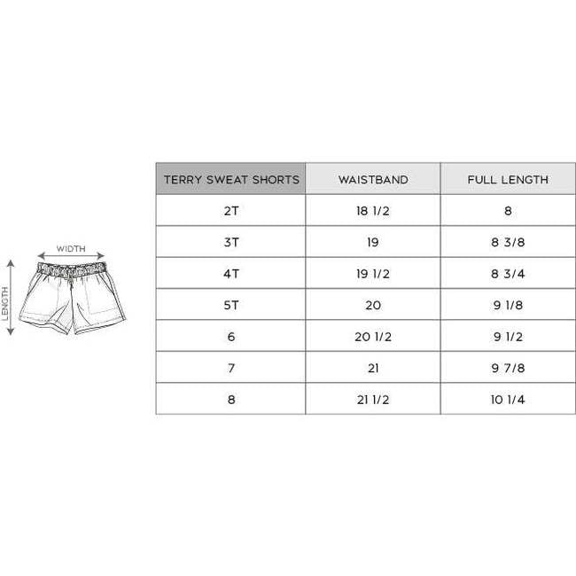 Terry Sweat Shorts Retro Shades - Shorts - 6