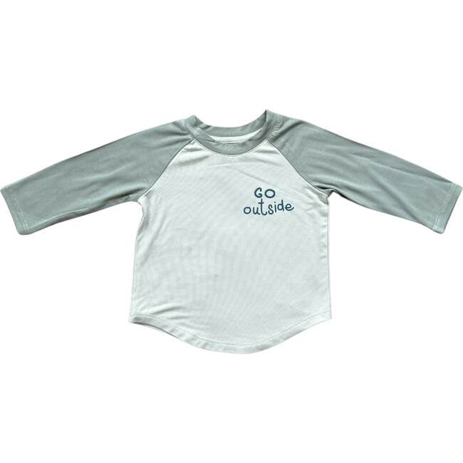 Long Sleeve Baseball Tee Go Outside