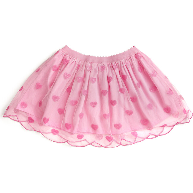 Mini Sequin Hearts Valentine's Day Tutu, Pink