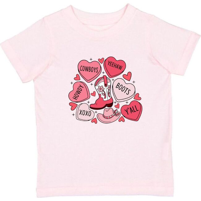 Howdy Valentine's Day Short Sleeve T-Shirt, Ballet