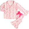 Heart Floral Trellis Valentine's Day Lounge Set, Pink - Mixed Apparel Set - 1 - thumbnail
