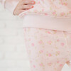 Pink Rose Flare Legging, Light Pink - Leggings - 4