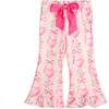 Heart Floral Trellis Valentine's Day Lounge Set, Pink - Mixed Apparel Set - 7