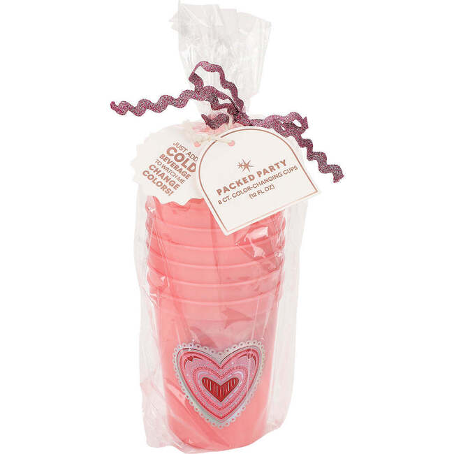 Valentine's Color Changing Cups (8 count)