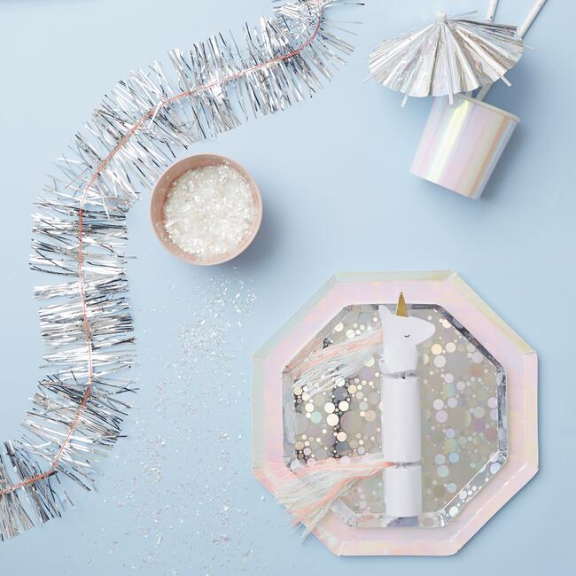 Unicorn Glitter Crackers, Small - Party Accessories - 5